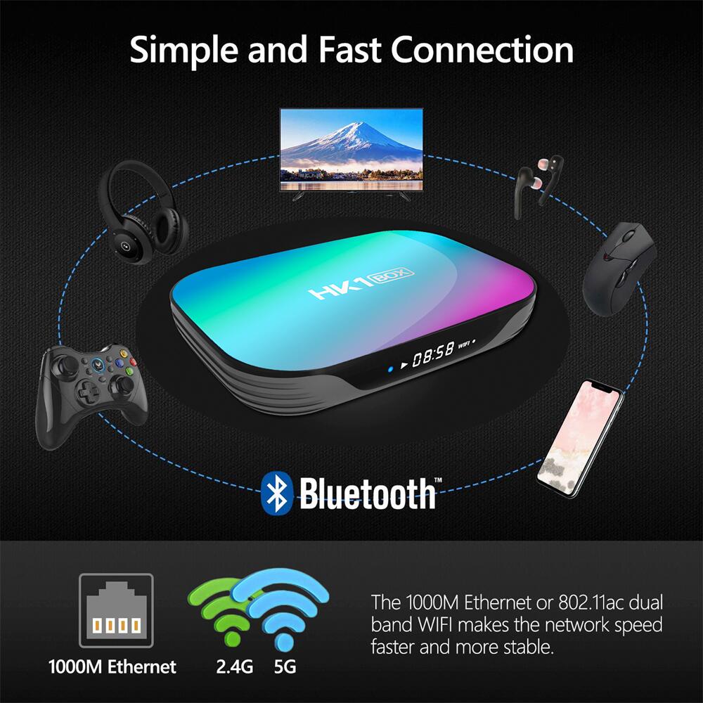HK 1 BOX Amlogic S 905 X 3 스트리밍 플레이어 중국 제조업체 공장