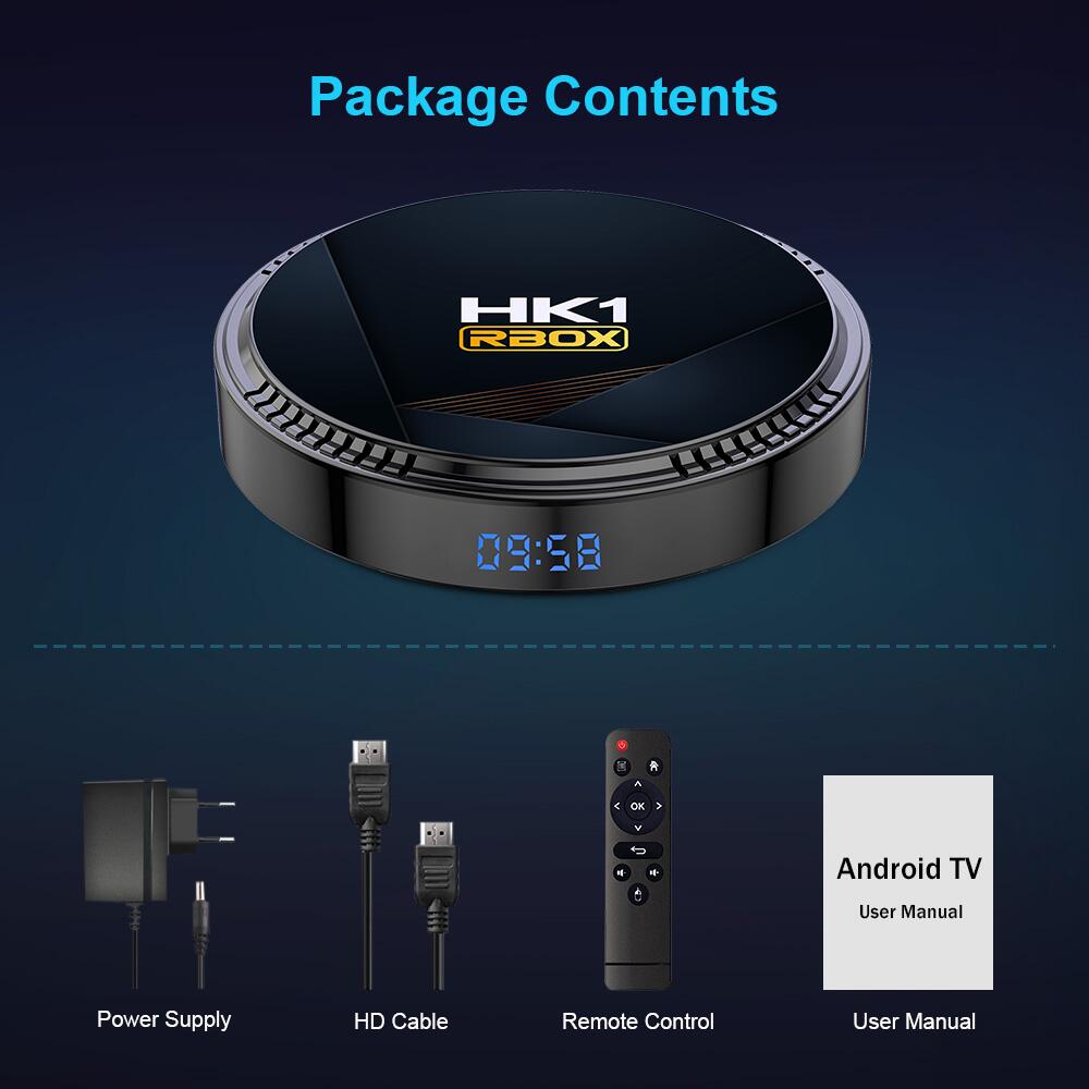 ODM HK1 RBOX H8 Allwinner H618 ott TV Box China Hersteller
