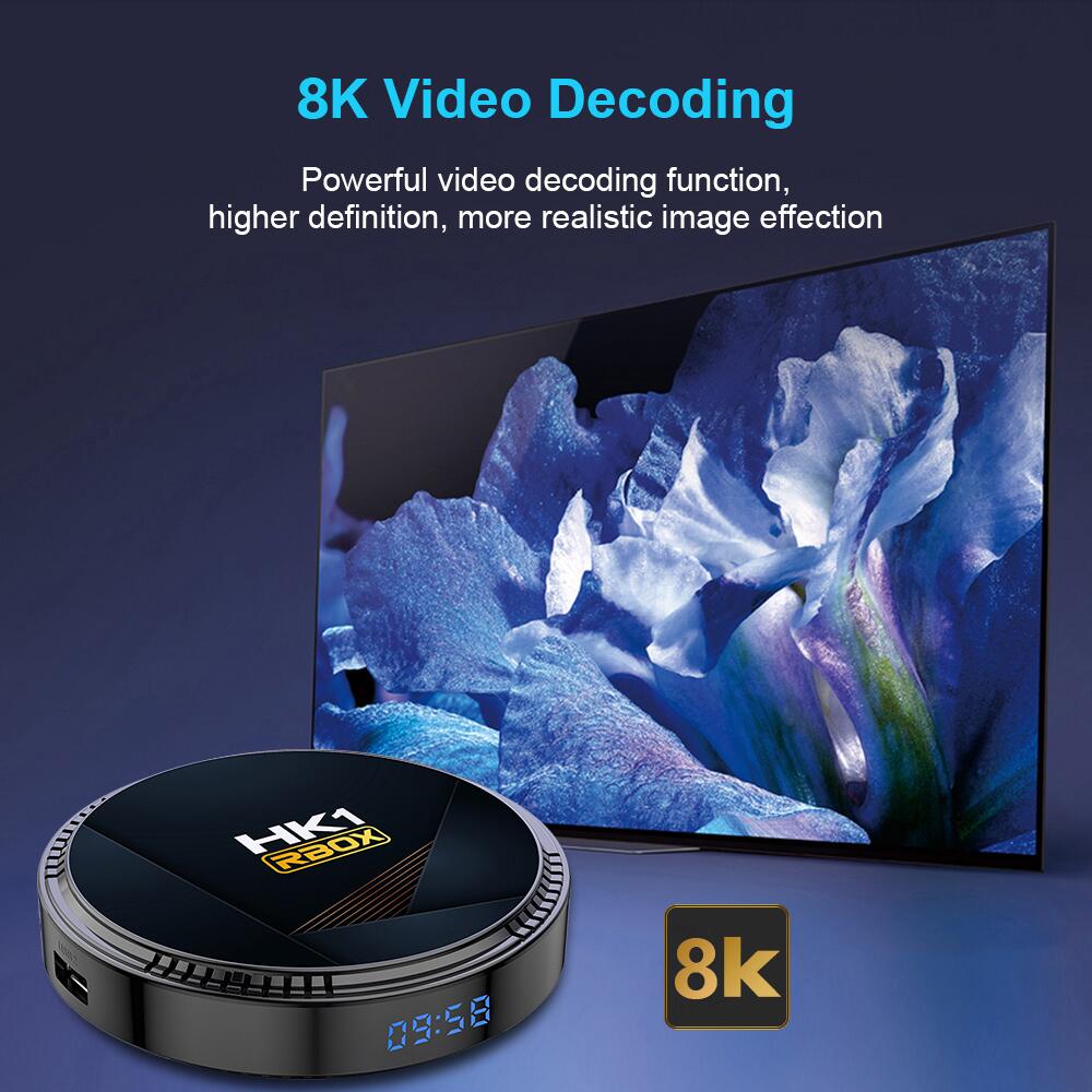 ODM HK1 RBOX H8 Allwinner H618 ott TV Box China Hersteller