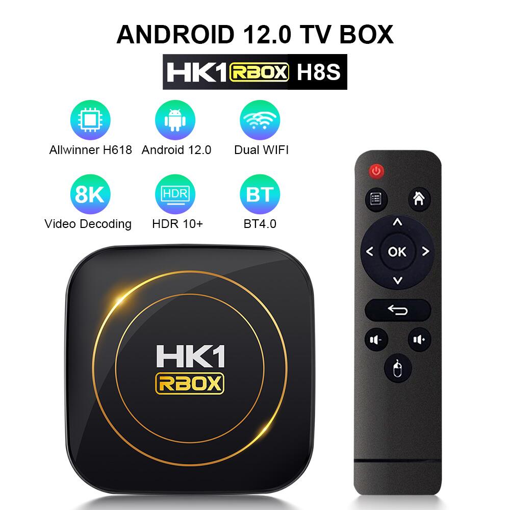 HK 1 RBOX H 8 S Allwinner H 618 스트리밍 플레이어 중국 제조업체 공급업체