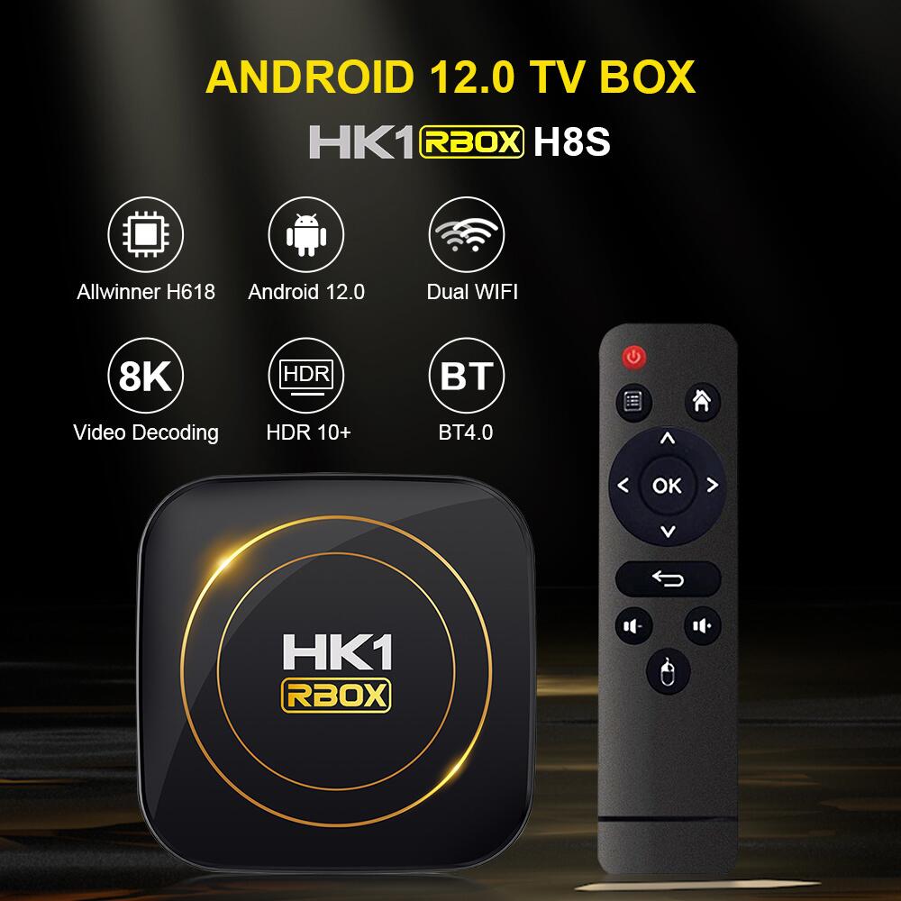 HK 1 RBOX H 8 S Allwinner H 618 스트리밍 플레이어 중국 제조업체 공급업체