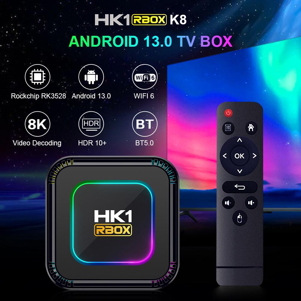 HTC1 K8 RockChip RK3528 boîte IPTV usine de fabricants de Chine