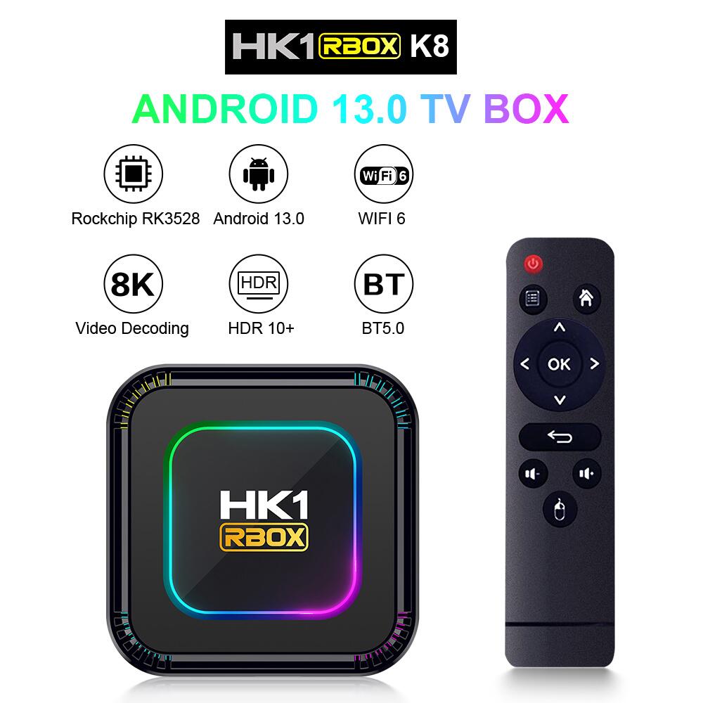 HTC1 K8 RockChip RK3528 boîte IPTV usine de fabricants de Chine
