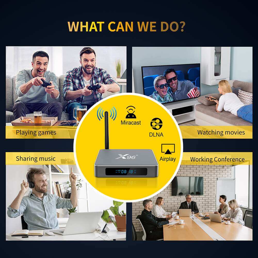 X96 X9 Amlogic S922 X流媒体播放器中国制造商OEM