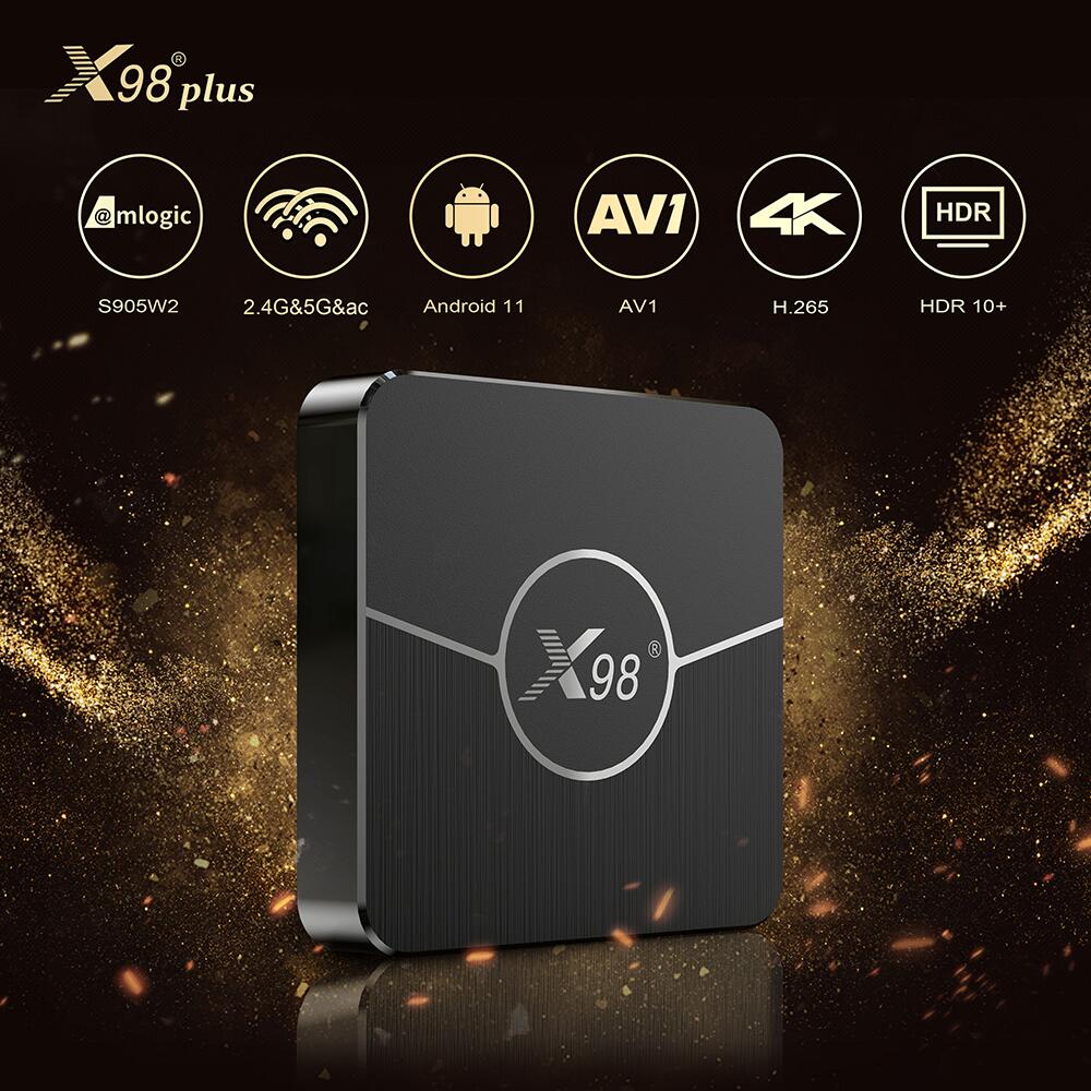 X98Plus Amlogic S905W2 android tv box China manufacturer ODM