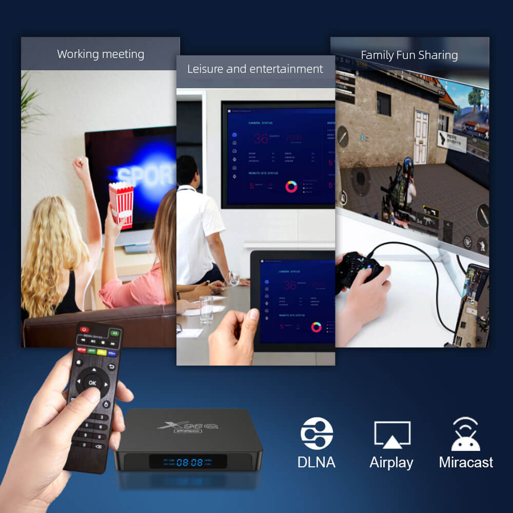 X 96 Q Pro Allwinner H 313 안드로이드 tv 박스 중국 제조업체