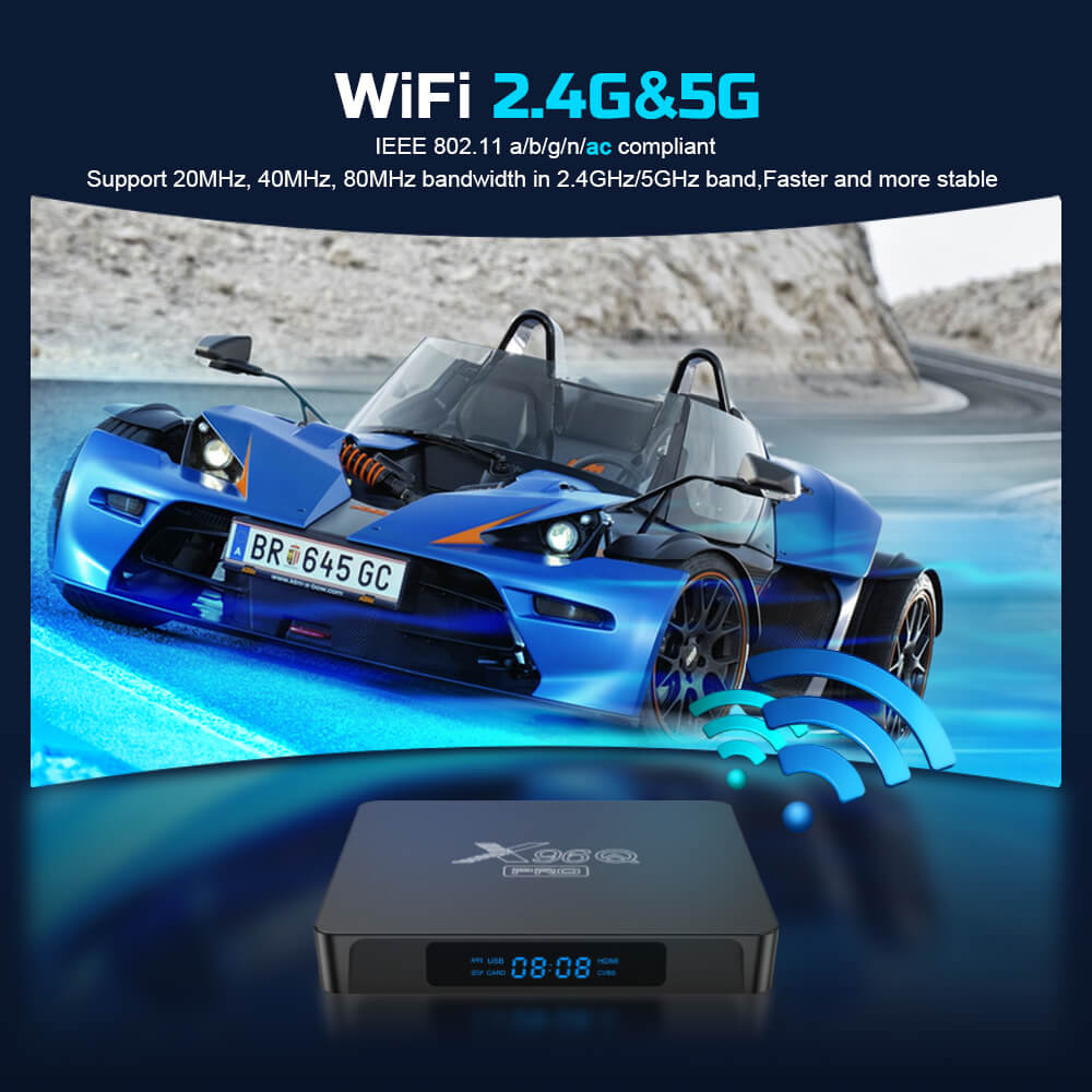 X 96 Q Pro Allwinner H 313 안드로이드 tv 박스 중국 제조업체