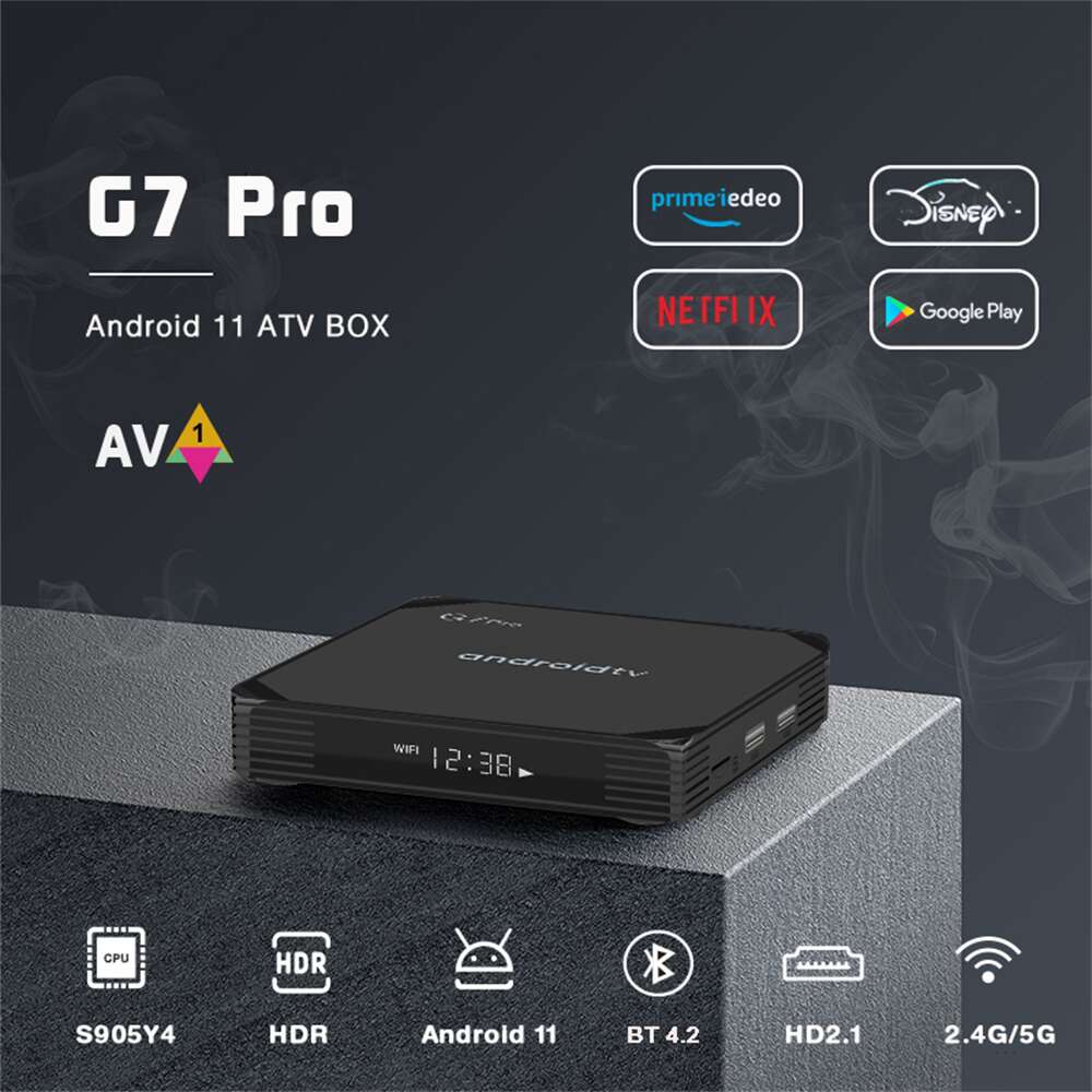 G 7 Pro Amlogic S 905 y 4 IPTV 상자 중국 제조업체 공장