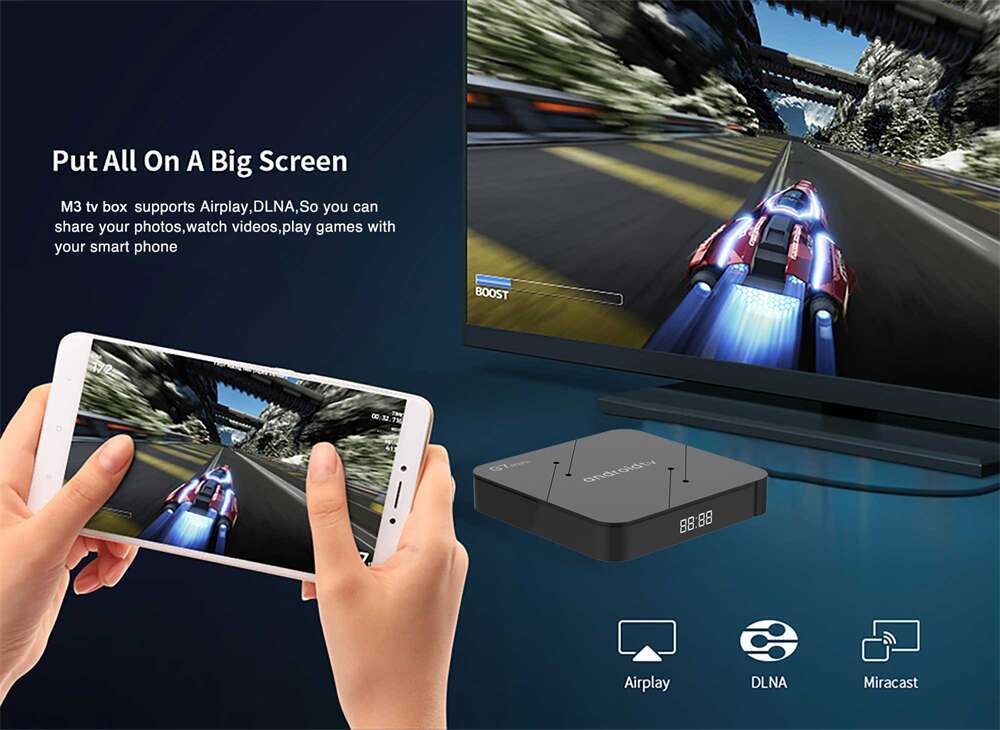 G 7 미니 Amlogic S 905 W 2 ott tv 박스 중국 제조업체 OEM