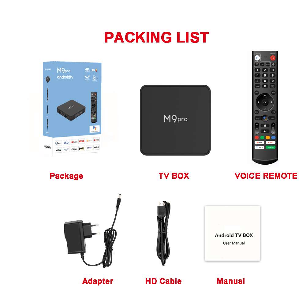 M 9 Pro amlogic S 905 X 4 스마트 tv 박스 중국 제조업체 OEM