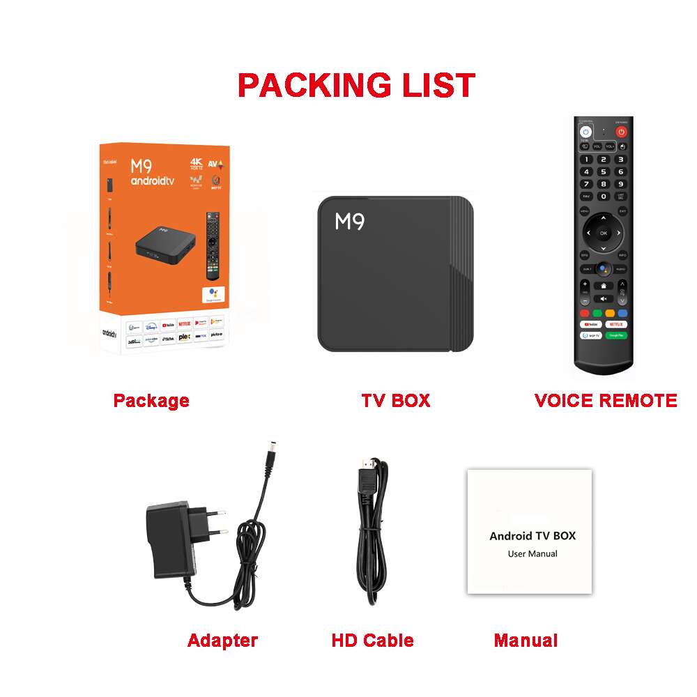 M 9 Amlogic S 905 y 4 안드로이드 TV 박스 중국 제조업체 공장