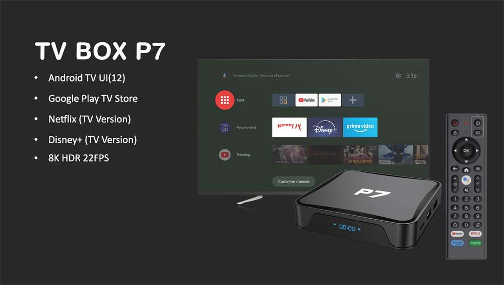 P 7 Allwinner H 618 안드로이드 tv 박스 중국 제조업체 공급자