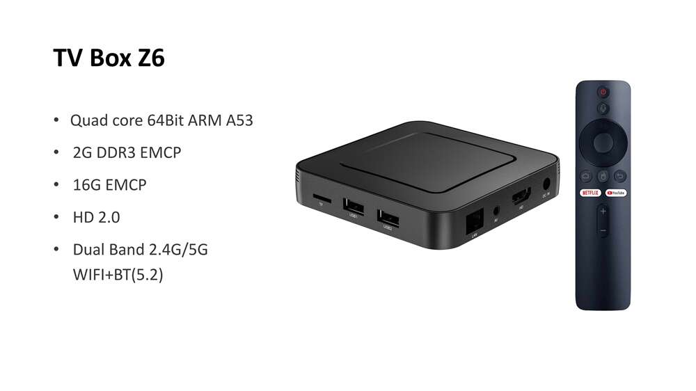 Z 6 Allwinner H 313 스마트 TV 박스 중국 제조업체 OEM