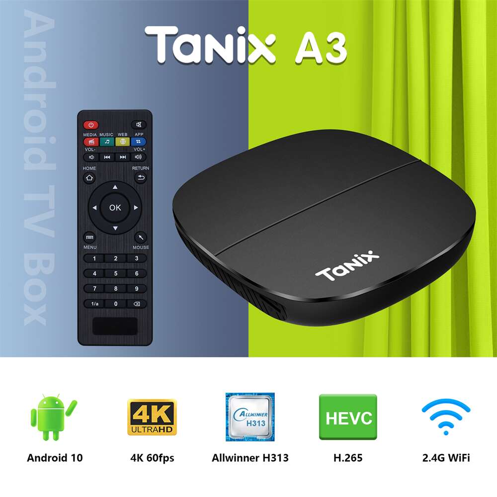 Tanix A 3 Allwinner H 313 안드로이드 tv 박스 중국 제조업체 공급자