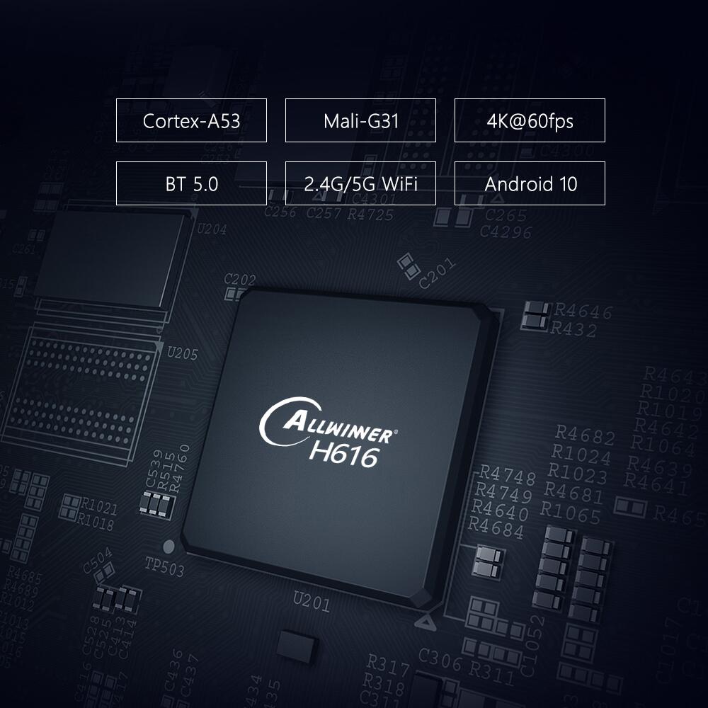 X96 Mate Allwinner H616流媒体播放器中国制造商OEM