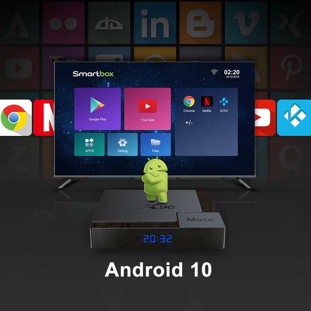 X96 Mate Allwinner H616流媒体播放器中国制造商OEM
