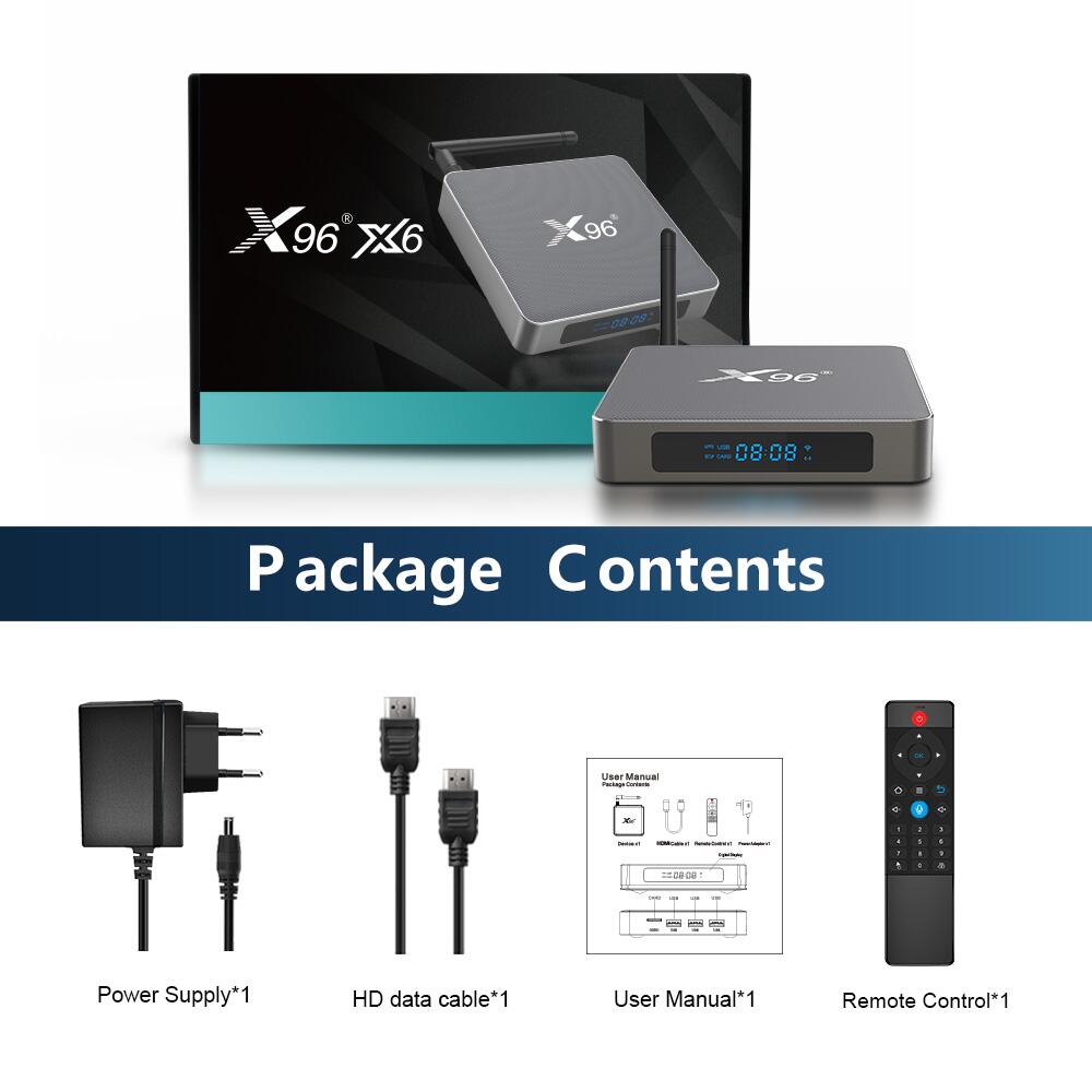 X 96 X 6 Rockchip RK 3566 스마트 TV 박스 중국 제조업체 수출업체