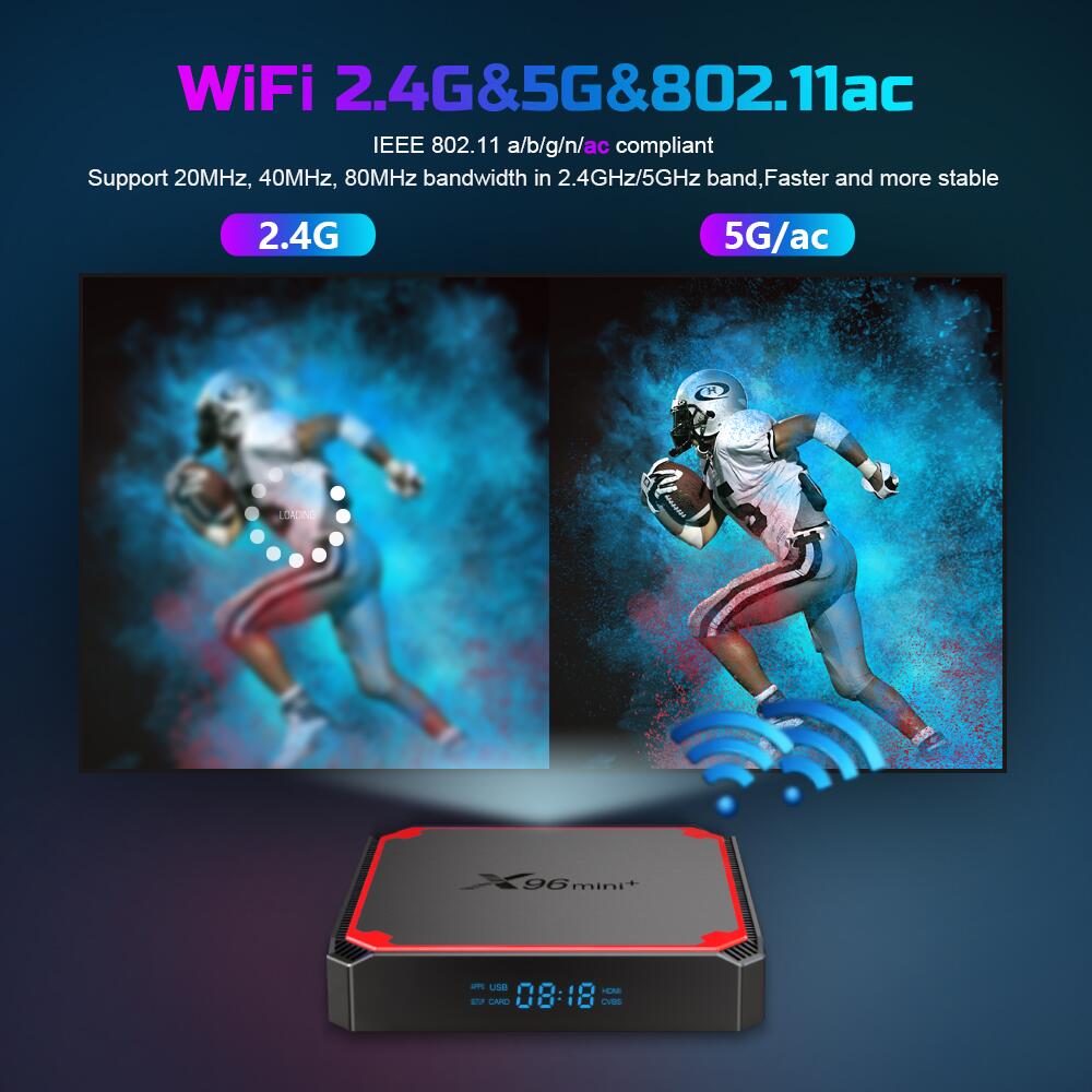 X 96 mini + Amlogic S 905 W 4 ott tv 박스 중국 제조업체 OEM