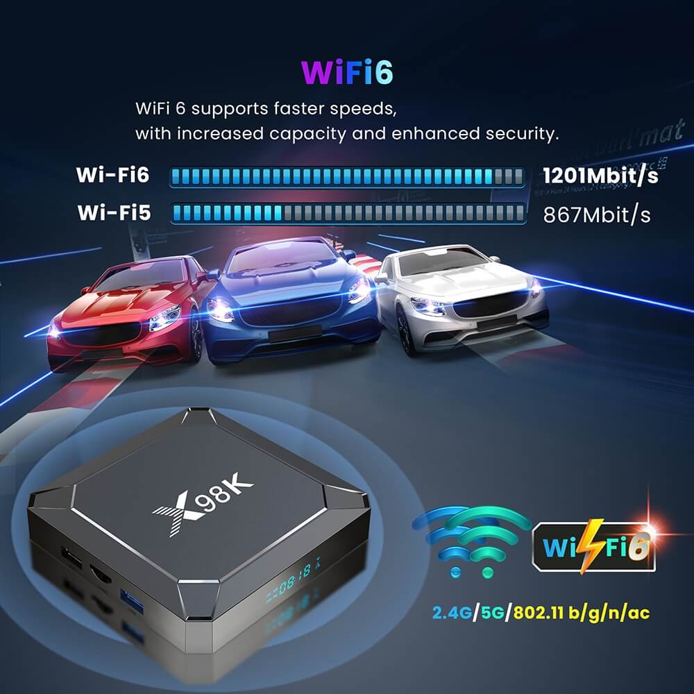 X 98 K RockChip RK 3528 안드로이드 tv 박스 중국 제조업체 공급자