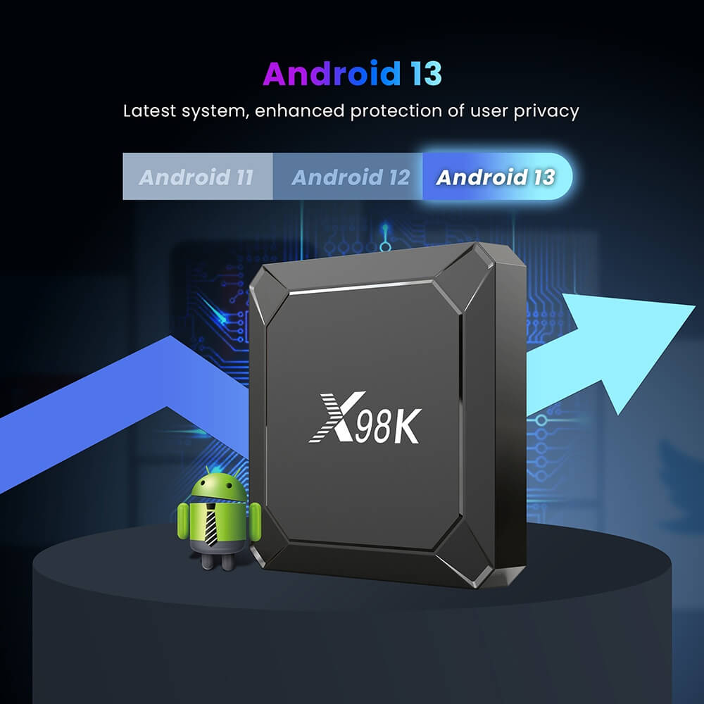 X 98 K RockChip RK 3528 안드로이드 tv 박스 중국 제조업체 공급자
