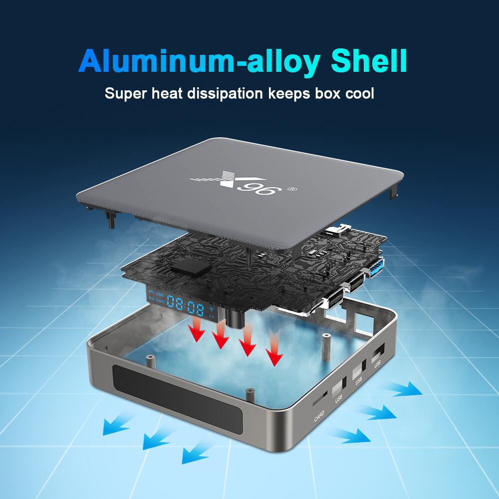 China-Make X96 X6 Rockchip RK3566 Smart TV Box: Entertainment Delight