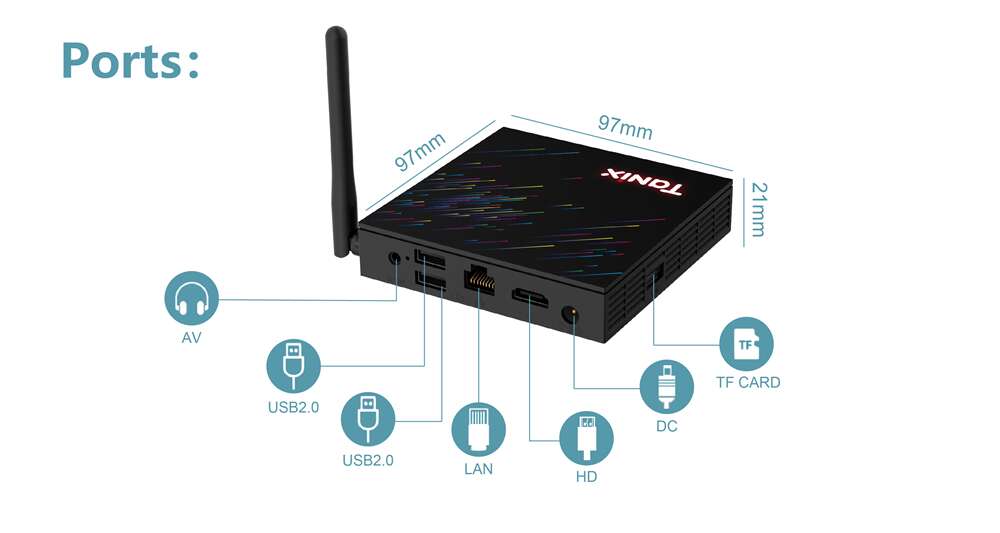 Neue Tanix TX68 - Set-Top - Boxen für optimale Sicht