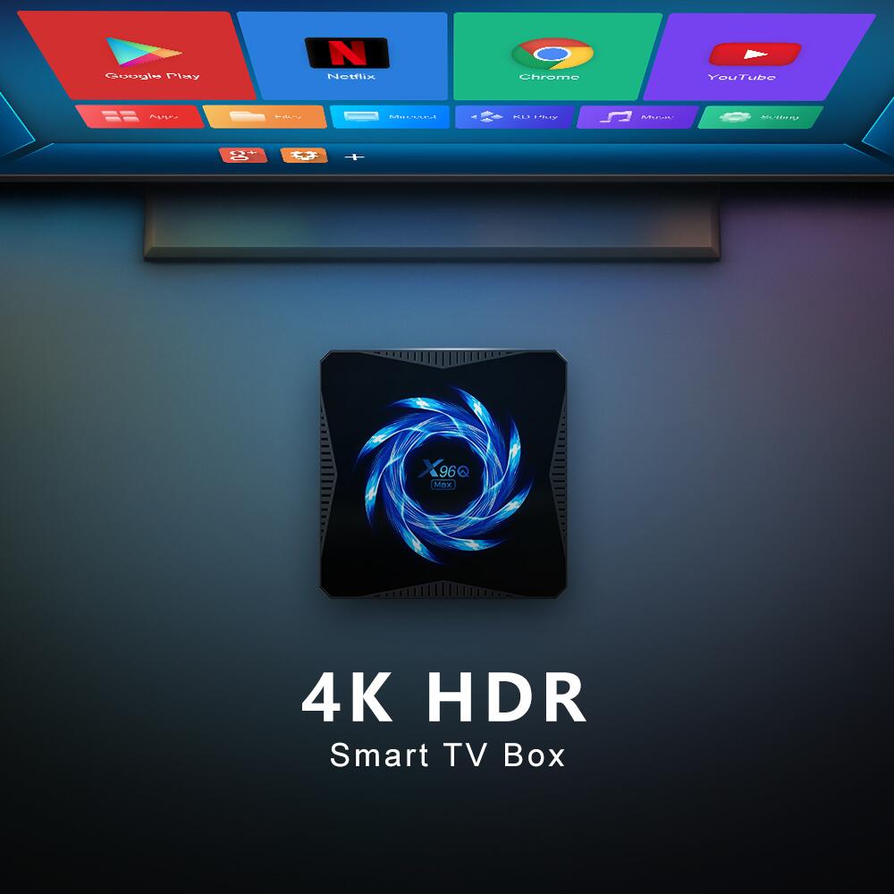 ODM X96Q MAX Allwinner H616 андроид телевизор коробки от китайского оригинального поставщика
